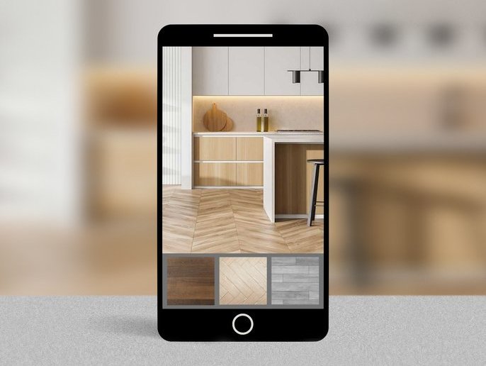 Room visualizer app from John's Flooring in Union, MO